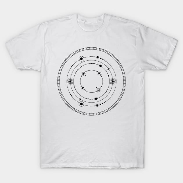 Vintage solar system T-Shirt by SimoneSpagnuolo